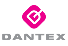 Логотип Dantex — бренд, специализирующийся на производстве высококачественных систем кондиционирования, символизирующий надежность и инновации в области климатической техники.