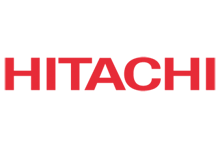 Логотип Hitachi — символ японского качества и инноваций в области электроники и климатической техники, олицетворяющий надежность и передовые технологии.